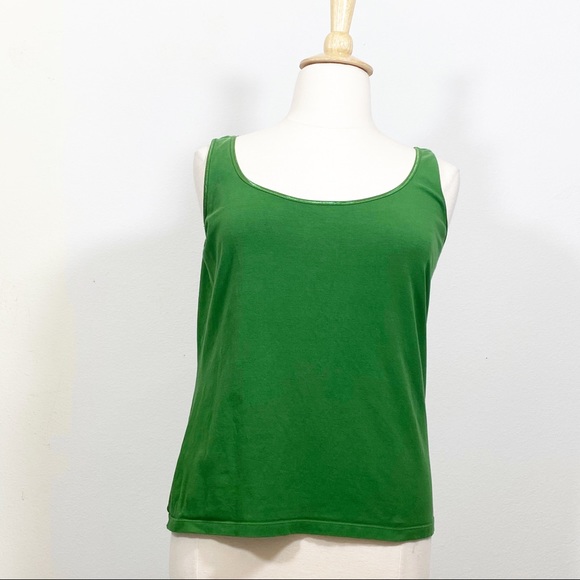 Anne Klein Tops - Anne Klein green tank 2X